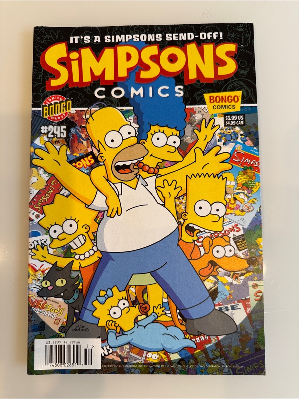 Simpsons #245 comic book